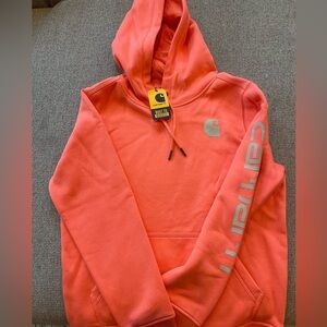 Carhartt Bright Orange Sweatshirt
